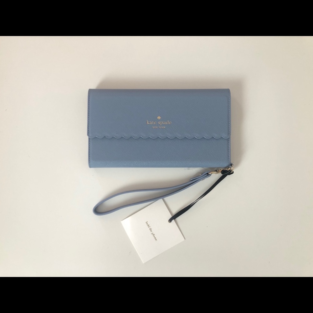 Kate spade folio wristlet
